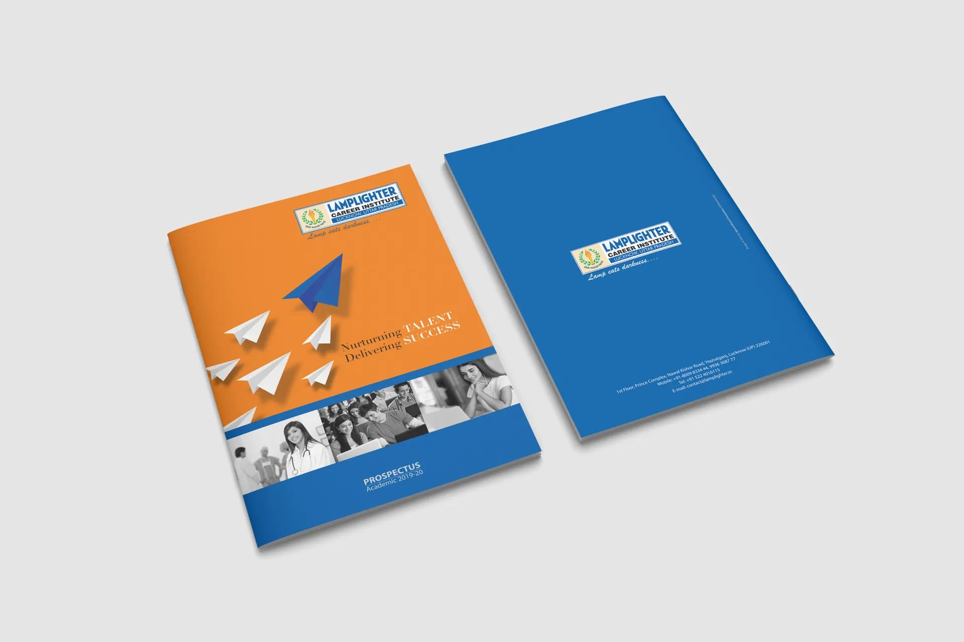 Lamplighter Institute prospectus design