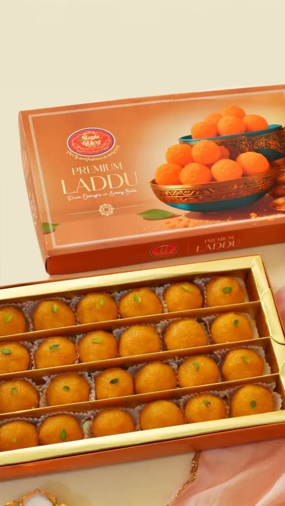 Kanha Bhog Premium Laddu box