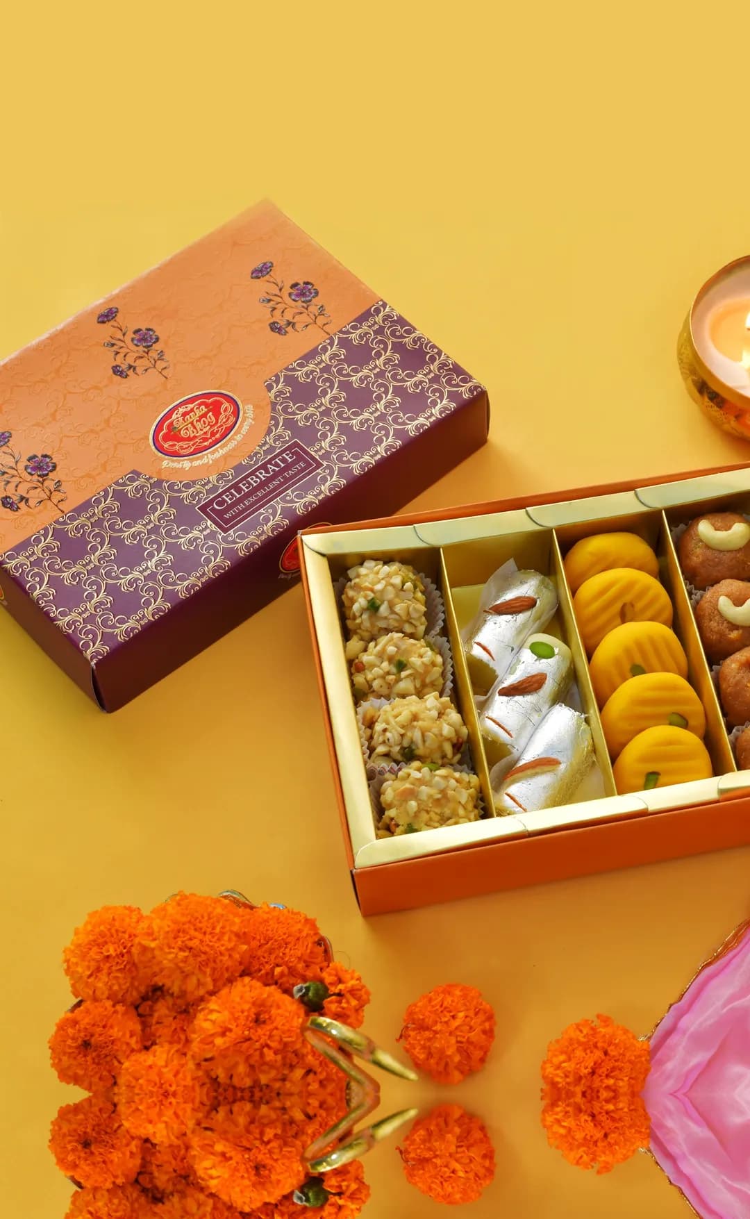 Kanha Bhog Rich Tradition assorted sweets box