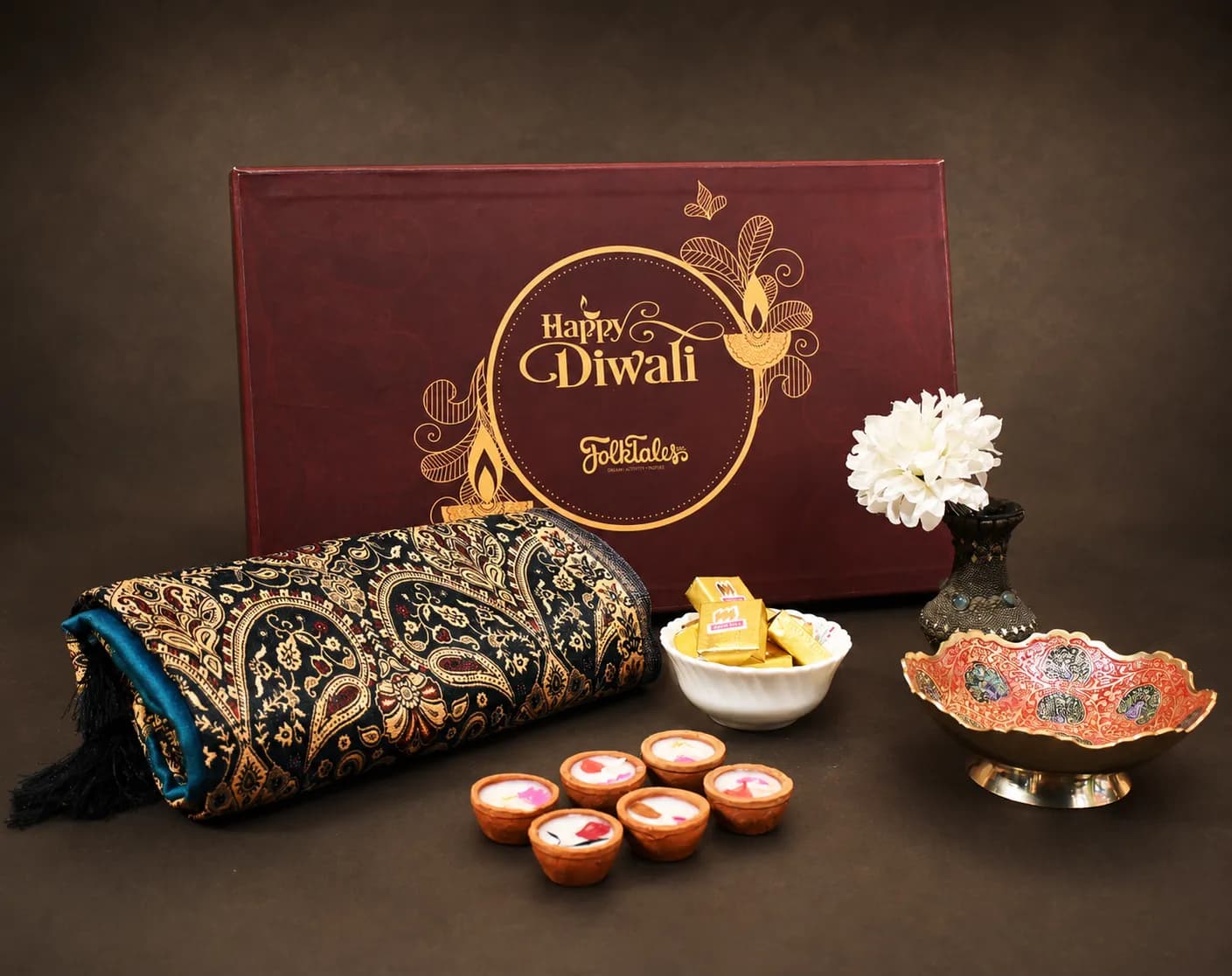 Folktales Diwali gift box detail