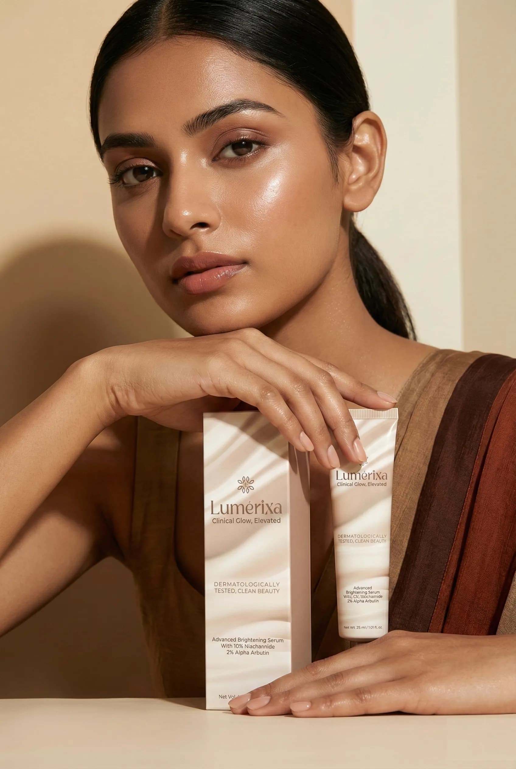 Lumérixa packaging shown in a full product mockup